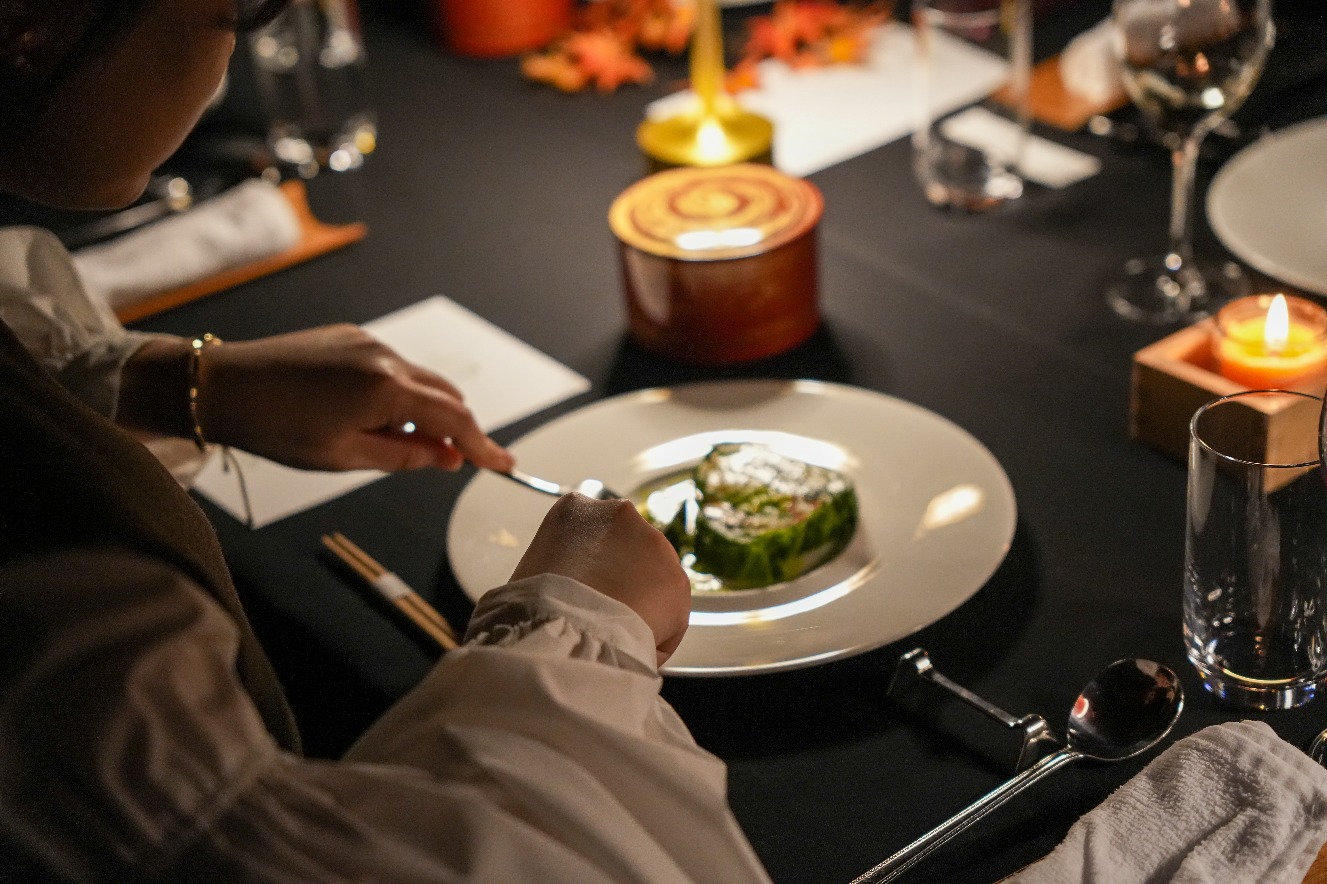 終演後のディナー